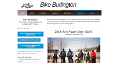 Desktop Screenshot of bikeburlington.org